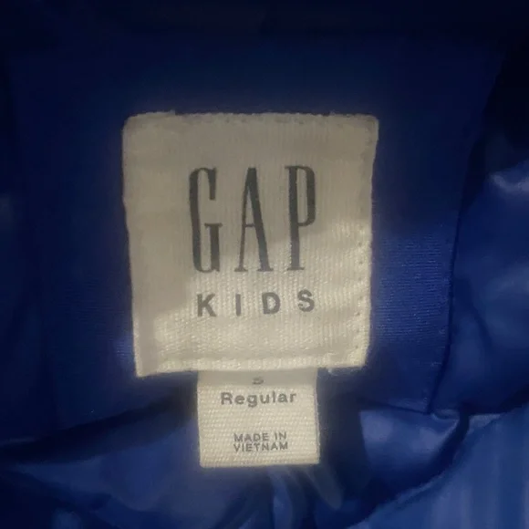 GAP Kids Blue Expedition Parka with Faux Fur Trim - Picture 2 of 14
